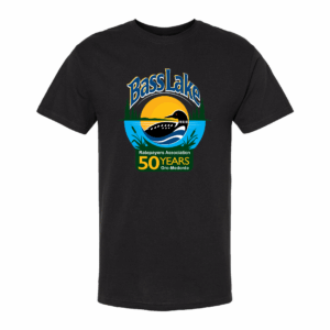 Black 50 Years T-Shirts (Youth)